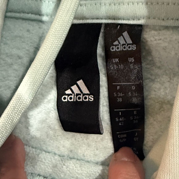 Adidas Maroon and Light Blue Hoodies - Picture 5 of 5